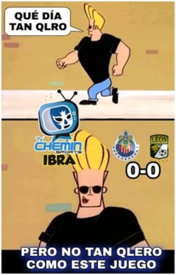 Liga MX: Chivas y la 'Chofis' López, víctimas de los memes tras el aburrido empate ante León