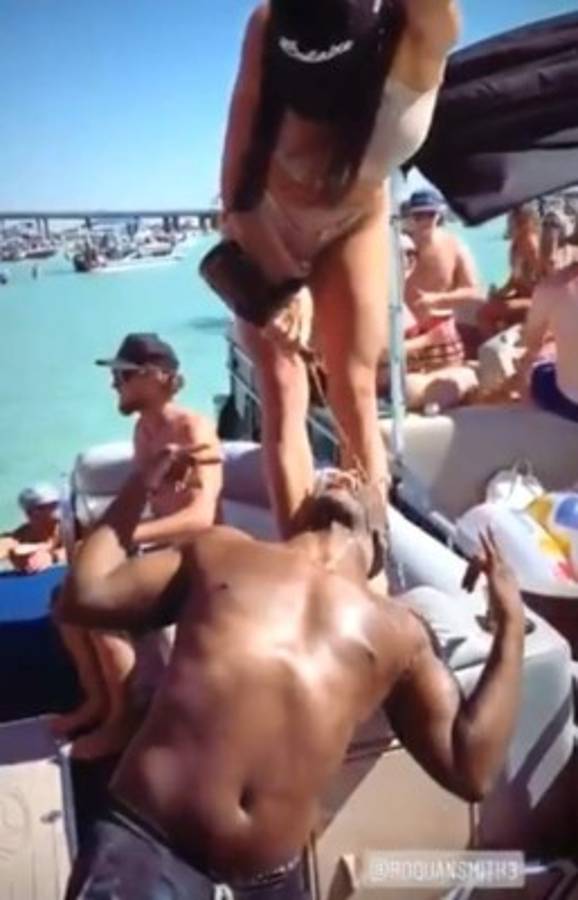 Mujeres, música y alcohol: Rompe la cuerentena y arma tremenda fiesta en su yate