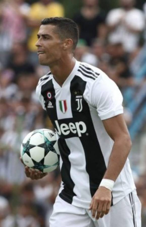 En fotos: Cristiano Ronaldo desata la locura tras anotar con la Juventus