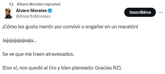 ¡Sigue la polémica! Álvaro Morales salió al cruce y se burla de Faitelson: Sí, lo envidio...