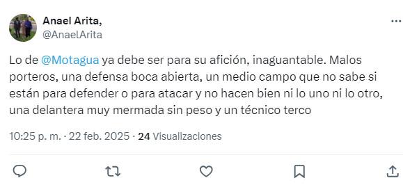 Lo que dice la afición y la prensa deportiva sobre los últimos resultados negativos de Motagua: “esto es inaguantable”