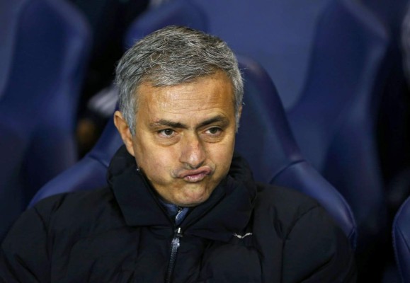 Las peores caras del entrenador portugués José Mourinho