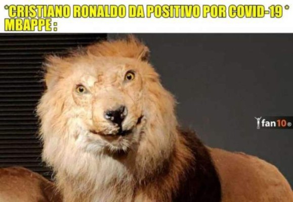 El coronavirus y los memes 'atacan' a Cristiano Ronaldo tras dar positivo