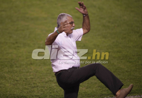 Los mejores gestos de los técnicos en Honduras