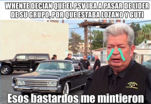 Memes Champions: Humillan al mexicano 'Chucky' Lozano tras derrota ante el Barça