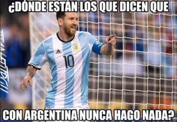Argentina se metió a la final de la Copa América y los memes no perdonan a Messi ni a Martínez