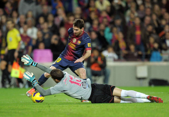 Barcelona-Celta: Messi pierde su olfato pero el Barça entra en la historia.