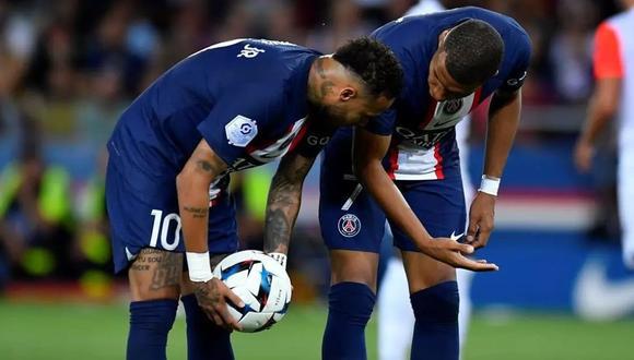 Mbappé discutió con Neymar por lanzar un penal en el PSG-Montpellier del pasado sábado.