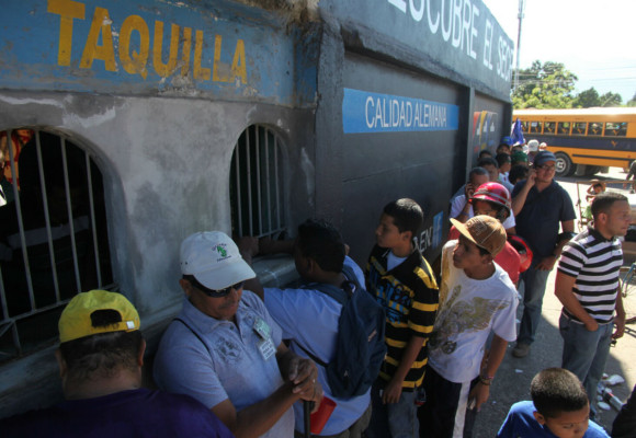Ambiente de la Gran final del Futbol Hondureño