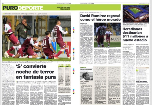 ¡Terrorífica! Prensa de Costa Rica y El Salvador destrozan al Olimpia y Alianza