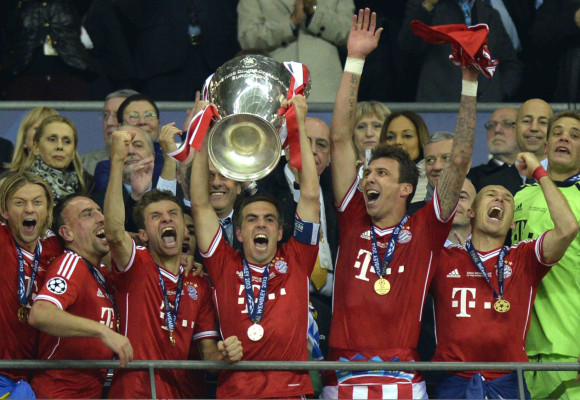 Bayern Munich campeón de la Champions League.