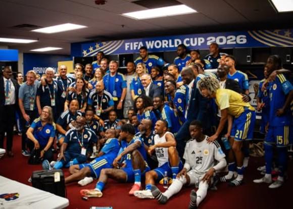 Curazao festejó con el Rey y la Reina de los Países Bajos: el baile con los jugadores