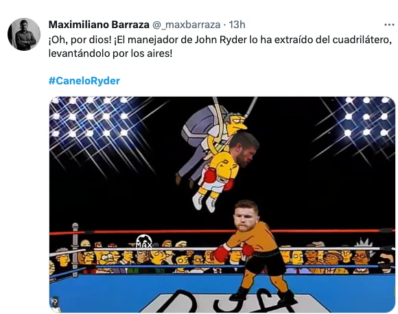 ¡Te vas a morir de risa! Los memes que dejó la pelea entre Canelo Álvarez contra John Ryder