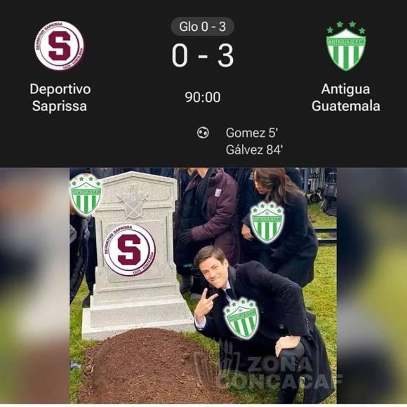 ¿El más grande? Los memes hacen pedazos a Saprissa tras eliminación de Copa Centroamericana ante Antigua