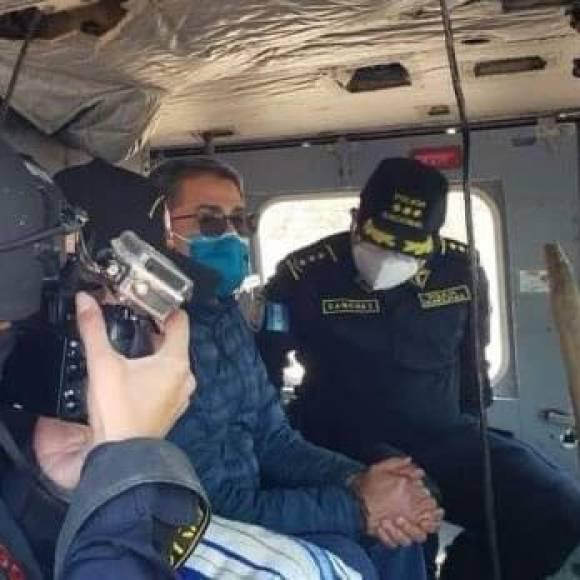 El día de extradición de Juan Orlando Hernández: francotiradores, helicópteros y máxima seguridad