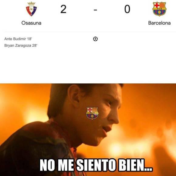 Flick ya tiene papá: los jocosos memes tras la primera derrota del Barcelona en la Liga Española