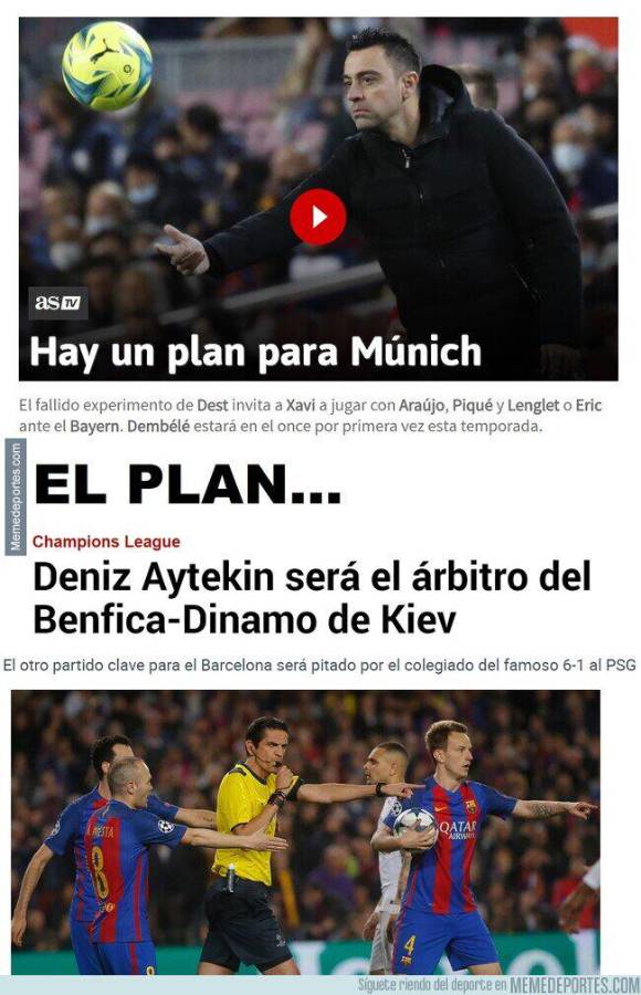 Los memes calientan el Bayern-Barcelona: Hacen pedazos al equipo culé por la posibilidad de jugar Europa League