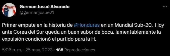 ”Honduras fue más que Corea del Sur”, “La H ha dejado buena imagen”: Prensa hondureña tras empate de la Bicolor en el Mundial Sub-20