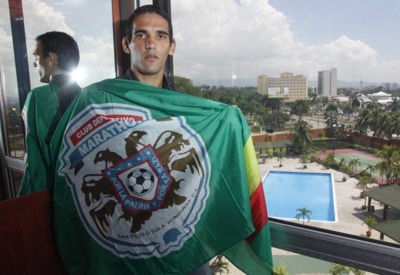 FOTOS: El álbum del delantero del Real España Nicolás Cardozo