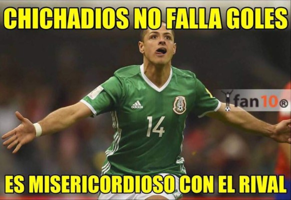 Juego de México-EEUU deja duros memes en contra de Trump y Chicharito