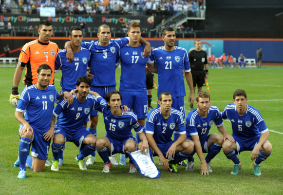 Honduras pierde 2-0 ante Israel en el estadio Citi Field de New York.