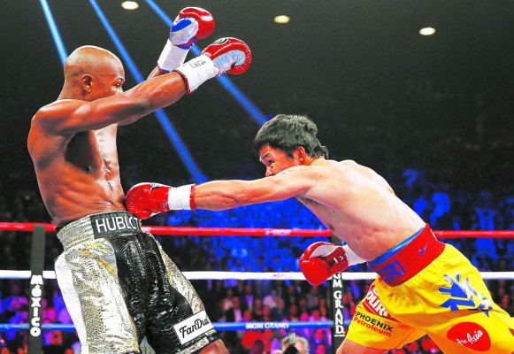Las mejores fotos de la pelea Mayweather-Pacquiao