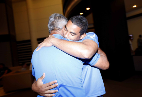 La llegado de los legionarios a la concentración en Miami.