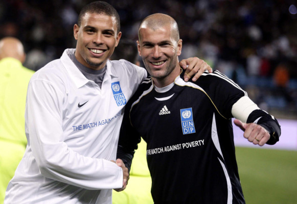 Ronaldo y Zidane jugarán en favor de la reconstrucción de Filipinas