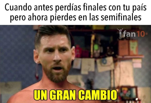 No se detienen: Los memes que no has visto del nuevo fracaso de Messi con Argentina