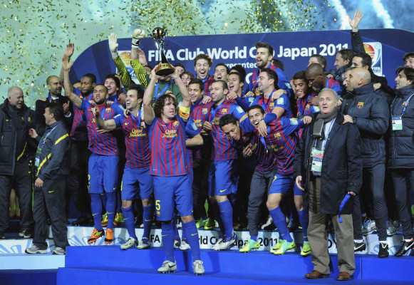 Barcelona campeón del mundo.