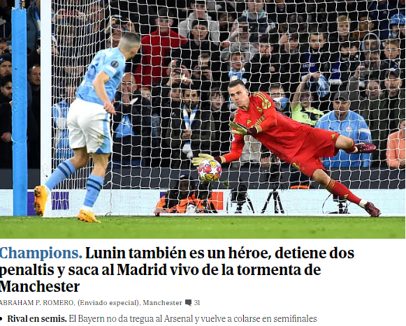 ”No tiene sentido”: lo que dicen los jugadores y medios del triunfo del Real Madrid sobre el City en Champions