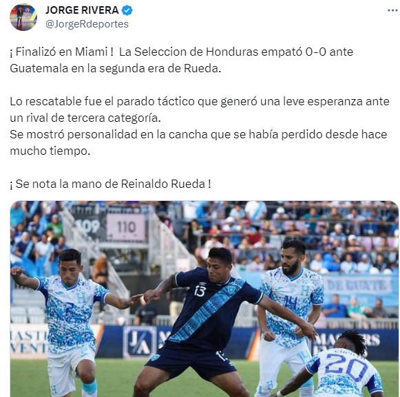 Lo que dicen los periodistas hondureños sobre el debut de Reinaldo Rueda con la Selección Nacional: “Pasa aprobación”