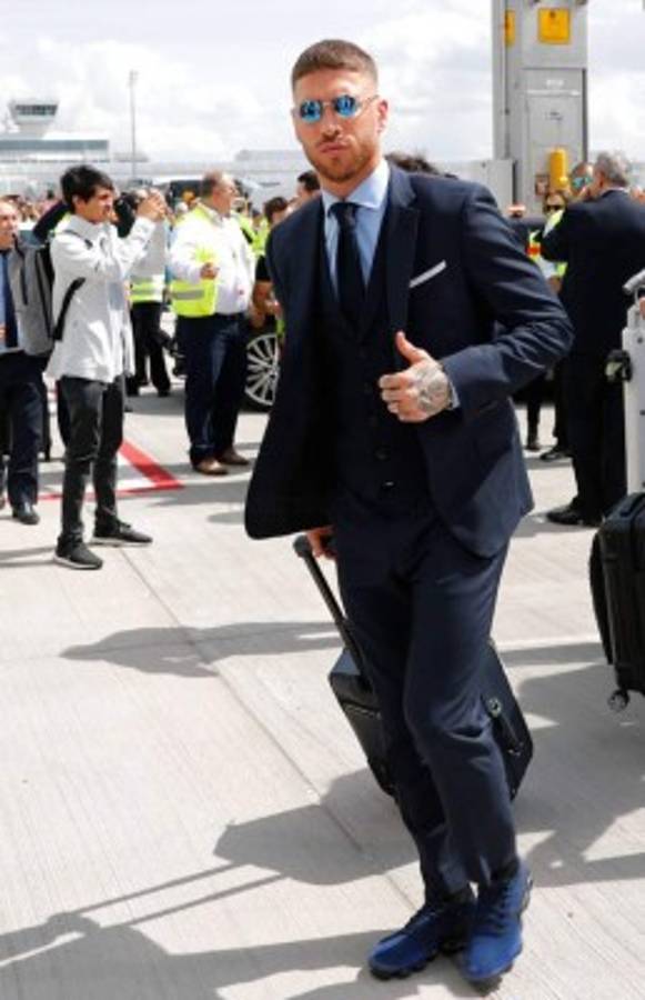 En fotos: Con mucho estilo, así fue la llegada del Real Madrid a Múnich