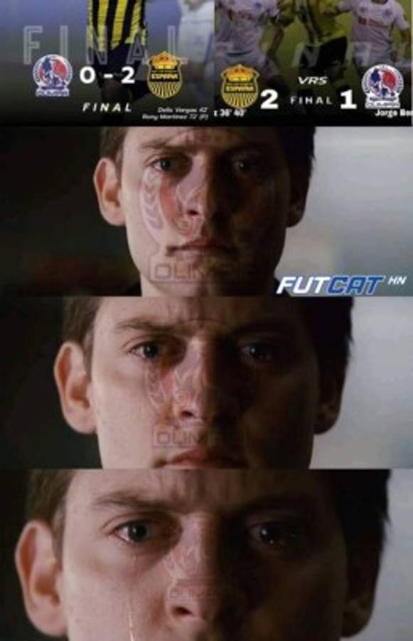 Memes no perdonan a Olimpia, Arboleda y Menjívar tras titulo de Real España