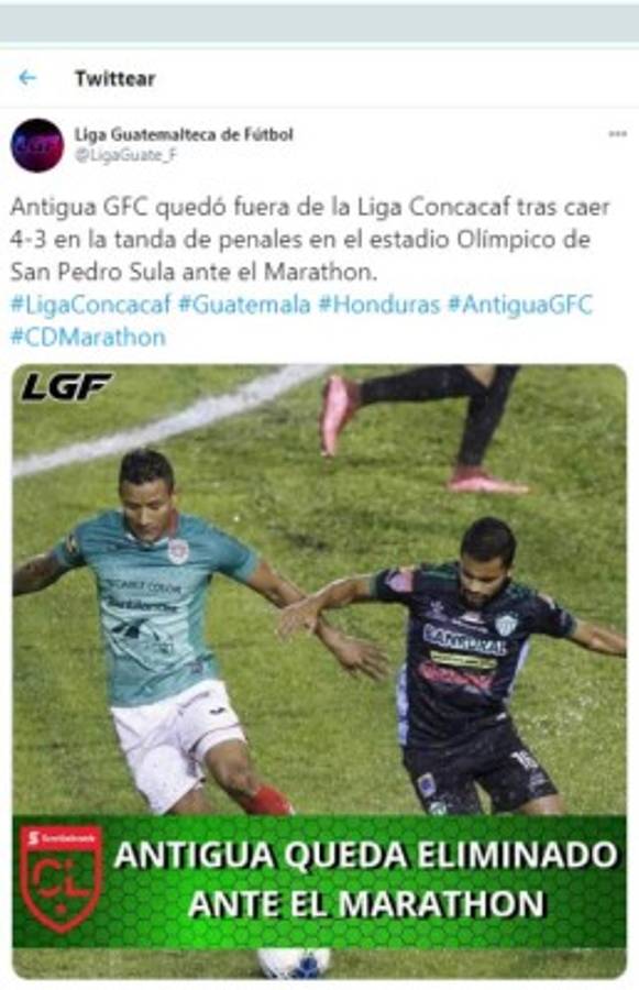 'El verdadero monstruo verde': La prensa internacional tras el sufrido triunfo de Marathón en Liga Concacaf