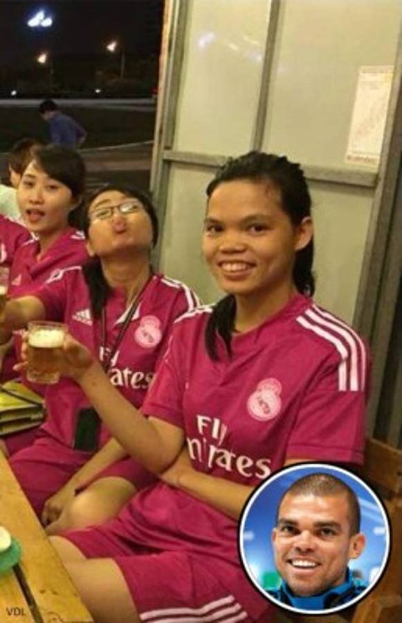 Los dobles femeninos de los futbolistas que dieron de qué hablar en redes sociales