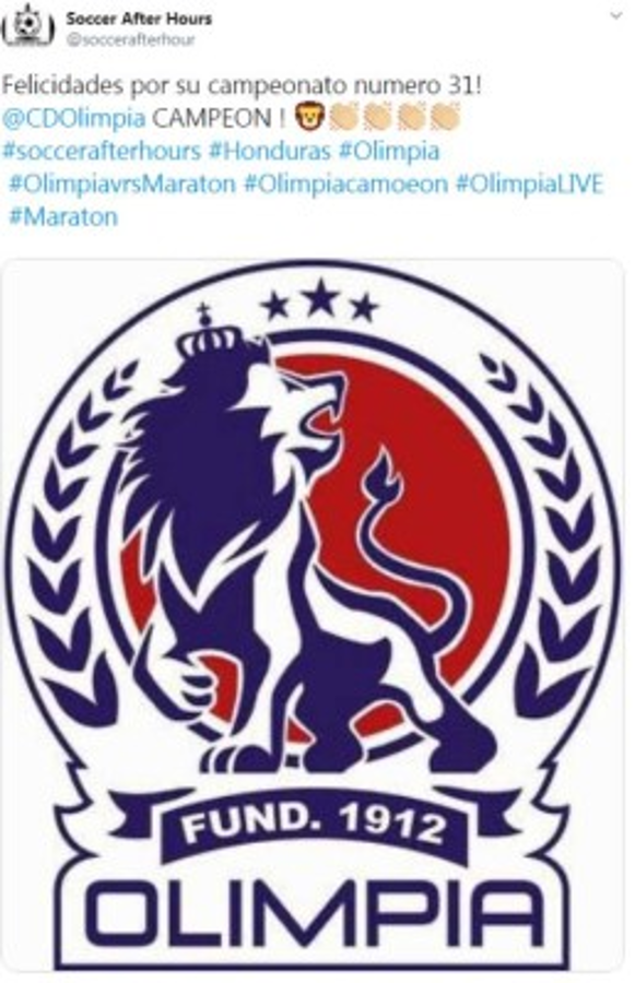 Reconocidos medios internacionales destacan título de Pedro Troglio en Honduras con Olimpia