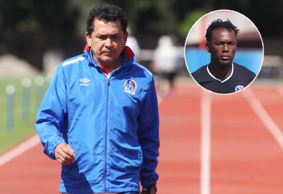 Nahun Espinoza sobre Deiby Flores: 'Yo lo miraba divagando en el Motagua, ahora lo veo entusiasmado'