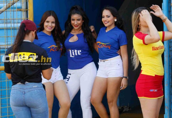¡Qué linduras! Las bellas chicas que engalanaron el clásico sampedrano