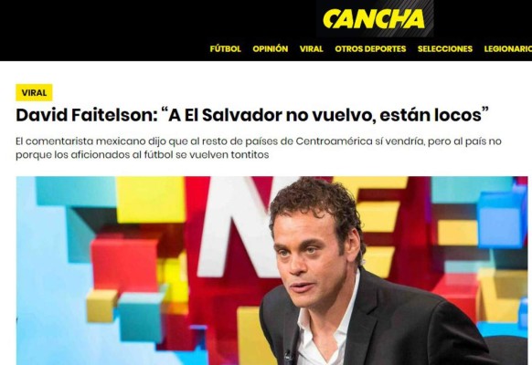 ¡Indignados! Arremeten contra Faitelson en El Salvador por llamar 'tontitos' a los aficionados