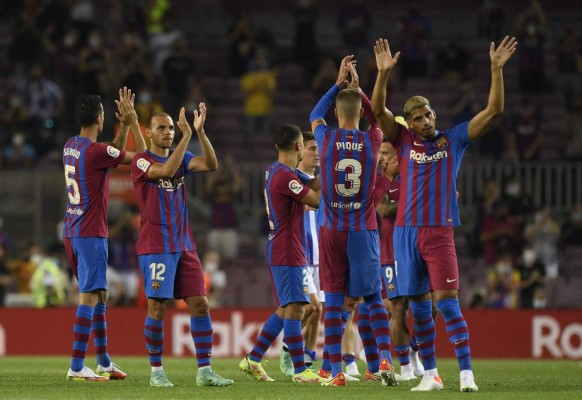 Así vivió Agüero el primer triunfo del Barcelona, el bailecito de Braithwaite y lo que estaba haciendo Messi