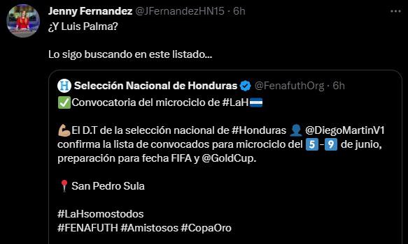 ”¿Y Luis Palma?”: Prensa de Honduras reacciona a la penúltima convocatoria de Diego Vázquez de cara a la Copa ORO