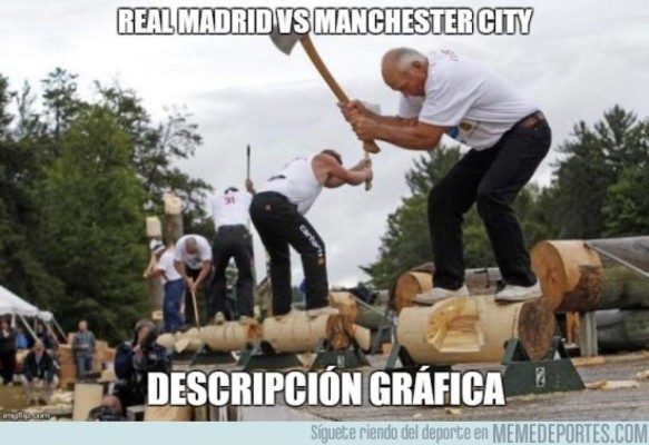 ¡Brutales! Los memes no perdonan el pobre espectáculo del Madrid y el City