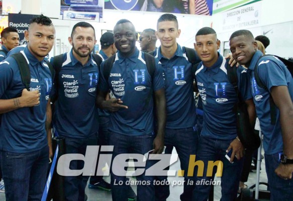 La Selección de Honduras, de San Pedro Sula a Houston