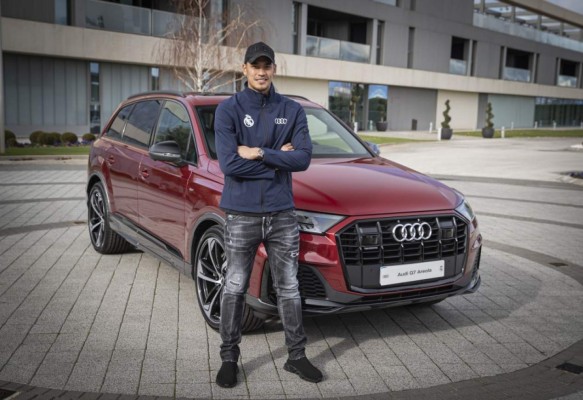 Los espectaculares autos Audi 2020 de los futbolistas del Real Madrid: El de Vinicius es una joya