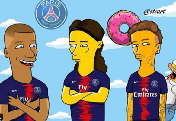 Imperdible: Así se ven Messi, Cristiano Ronaldo y las estrellas del fútbol en los Simpsons