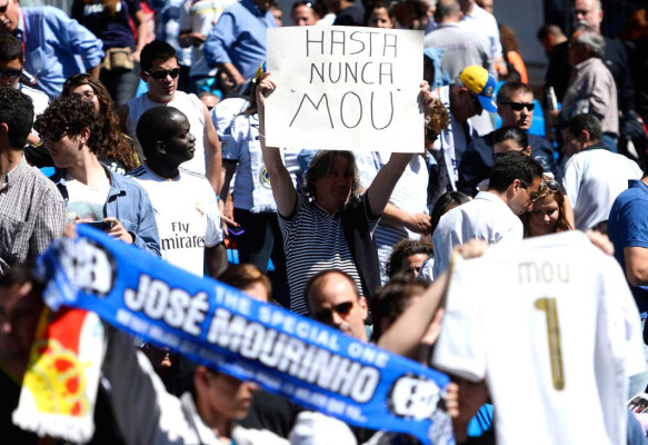 Mourinho y su último partido con el Real Madrid