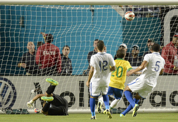 Las mejores imágenes del Honduras-Brasil