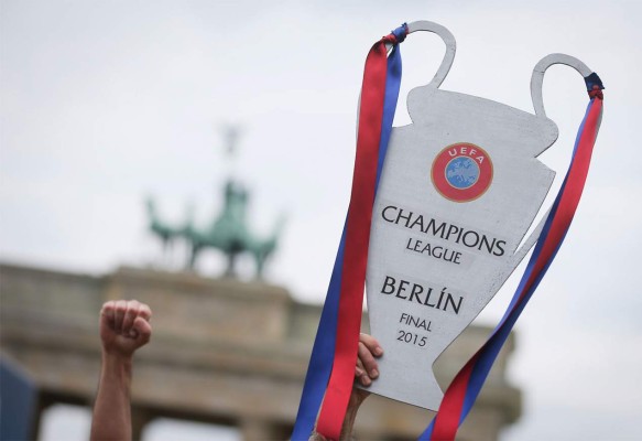 Las mejores fotos de los aficionados del Barcelona en Berlín