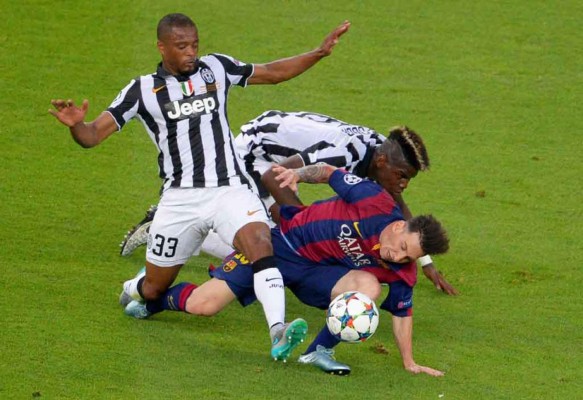 Las mejores fotos del partido Barcelona-Juventus